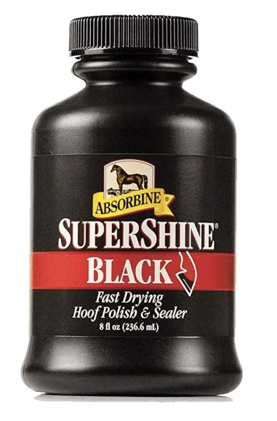 Absorbine SuperShine Hoof Polish — Hoof Black